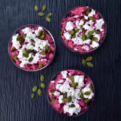 Beetroot Fetta Salad Jar